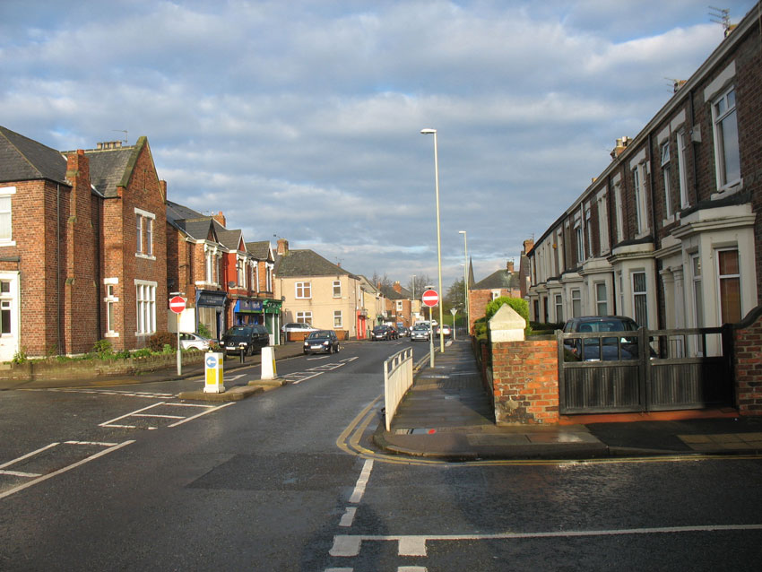Image of Bede Burn Rd, looking north from number 25. Photo: Vin Mullen.