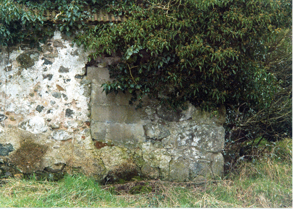 Image of Close-up of stone cottage on James LANE's land. Photo: Owner of property.