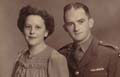 Image of Joseph Lane STRONG home on leave in WWII