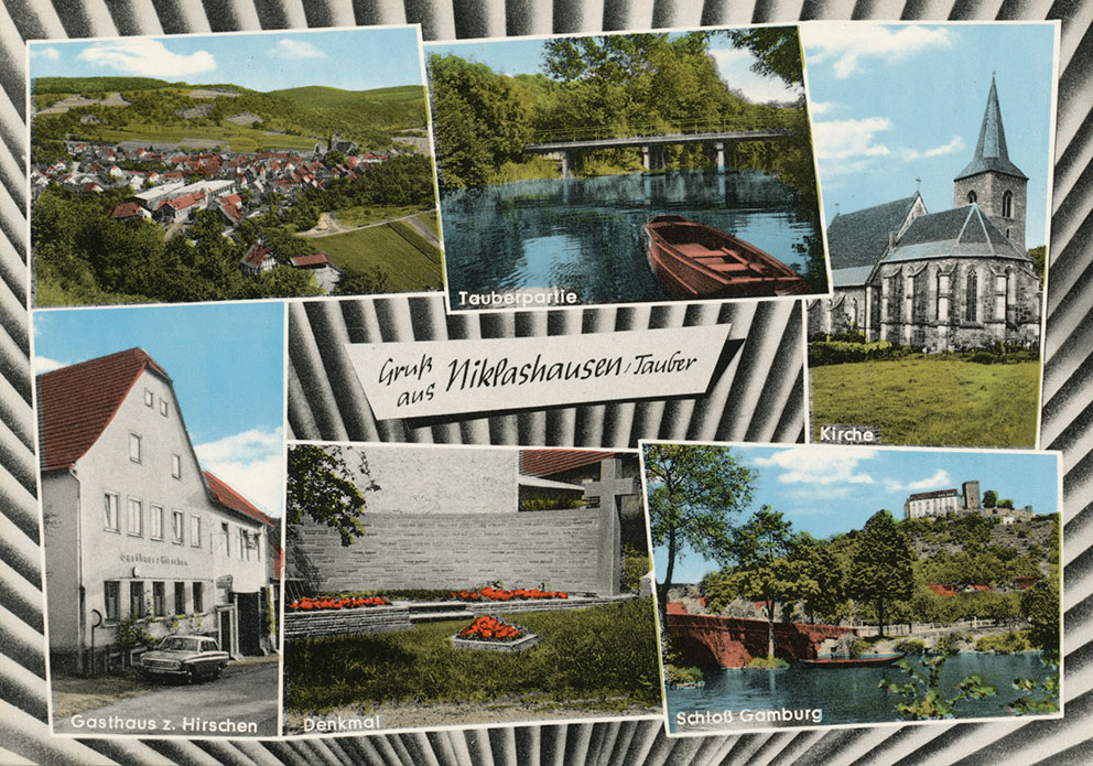 Image of Recent post card of Niklashausen.