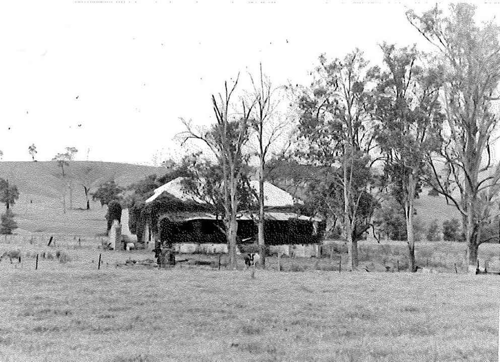 Image of “Clevedon” homestead. Photo: kind permission of Dungog Shire Council. 