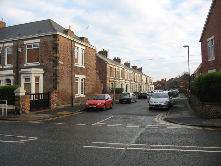 Image of Suffolk St from the 25 Bede Burn Rd corner. Photo: Vin Mullen.