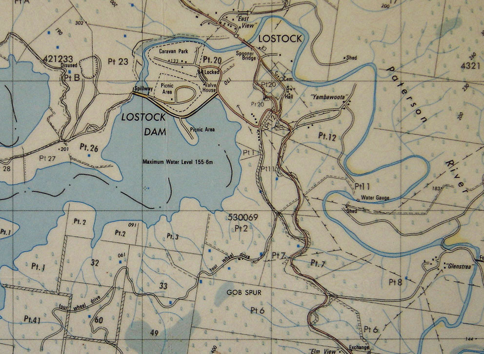 Image of Map of Lostock.