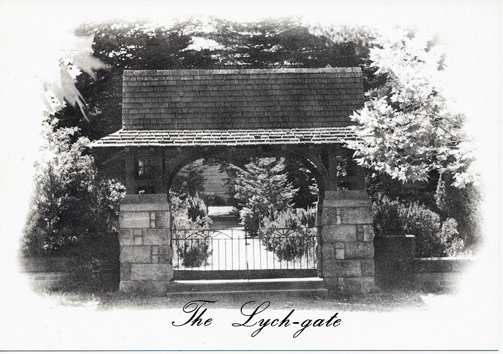 Lych-gate.