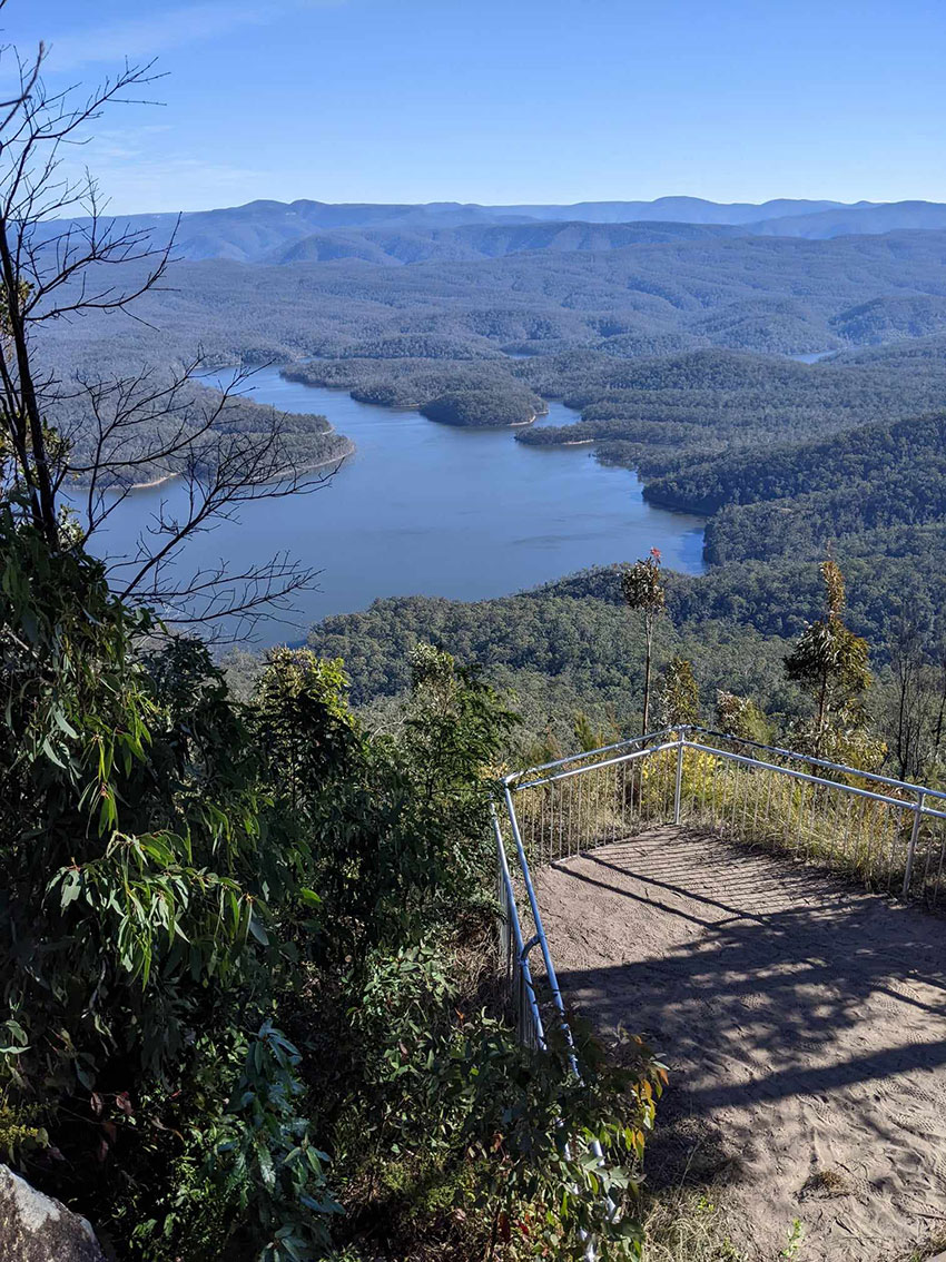 Image of View from McMahon's Lookout.