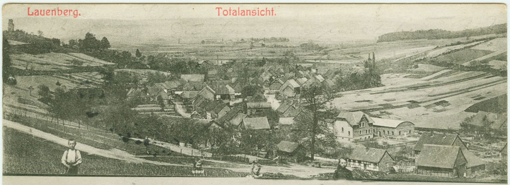 Image of Lauenberg: Panoramic view of the village.